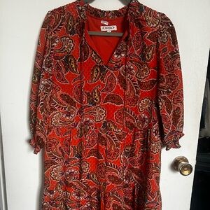 Nanette Lepore Orange Dress